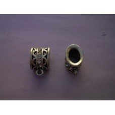 Spacer With Loop Nickel Antiqued